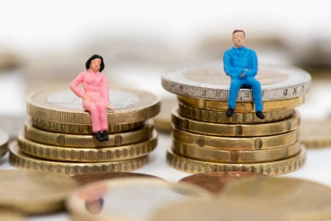 How much do women in Germany earn compared to men?