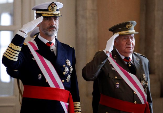 Spain's King Felipe distances himself from scandal-hit father