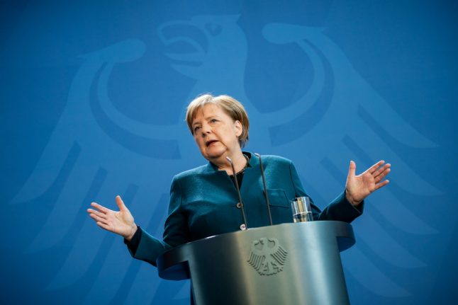 Authorities reveal what could happen after Germany's coronavirus lockdown as Merkel's second test returns negative