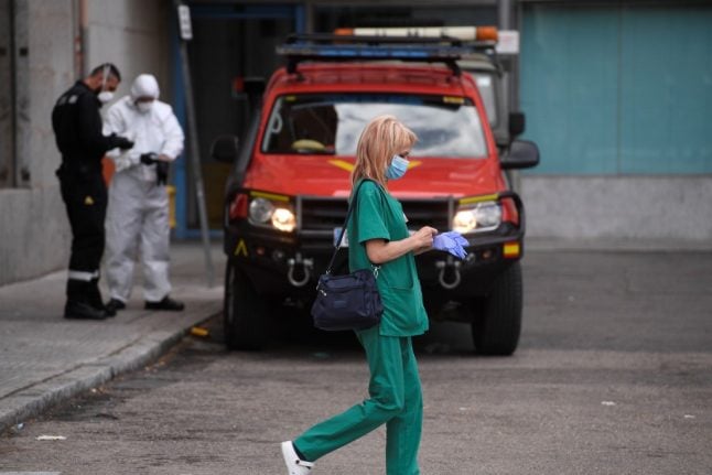 Spain sees slight decline in number of new coronavirus deaths