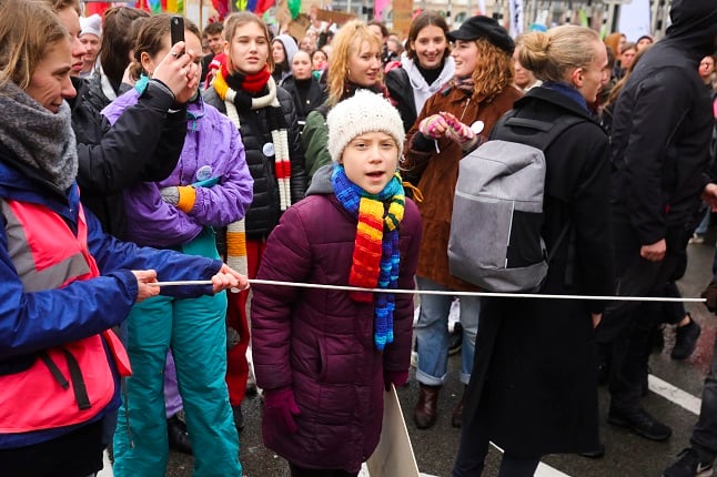 Coronavirus: Greta Thunberg urges climate protesters to avoid large gatherings