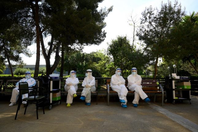 Spain's coronavirus death toll tops 19,000