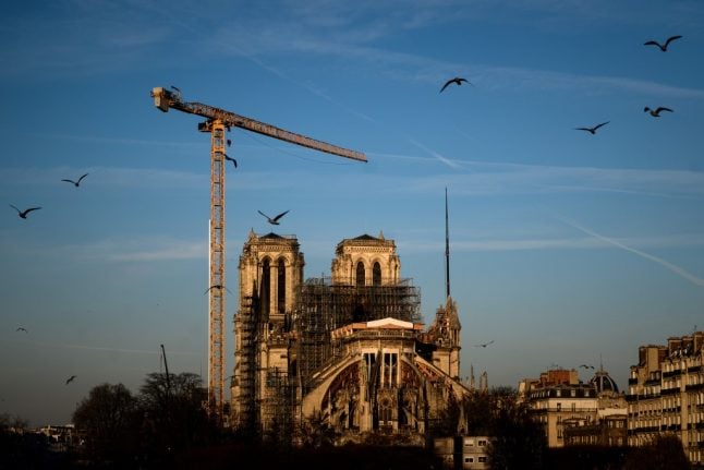 France lockdown stalls Notre-Dame's rebirth one year after fire
