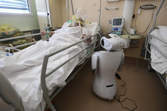 Italian hospitals turn to robots to help monitor coronavirus patients