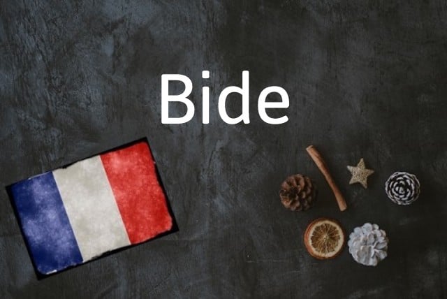 French word of the day: Bide