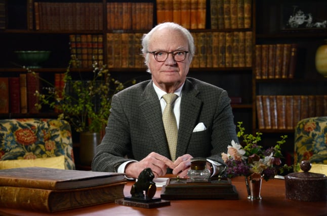 In English: King Carl XVI Gustaf’s address to the nation