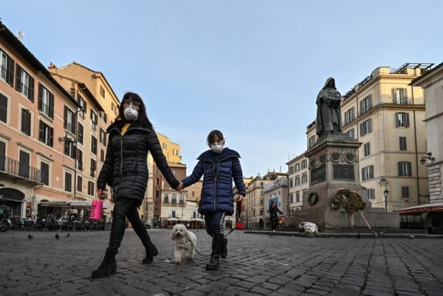 Here are Italy's new quarantine rules on jogging, walking and taking kids outside