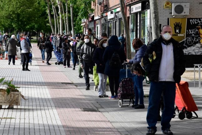 Why food aid queues are growing so fast during Spain's coronavirus crisis