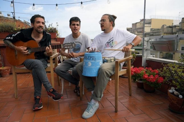 Stay Homas: How lockdown brought stardom to three play-at-home musicians in Spain
