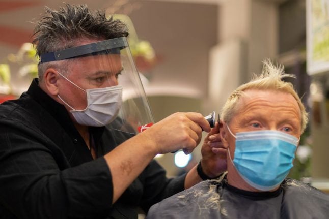 Hair salons in Germany reopen on Monday - but with strict rules