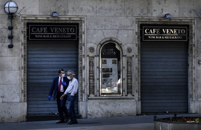 Italy’s shops and restaurants struggle to reopen with new rules and few customers