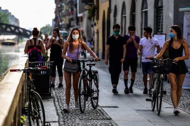 Milan is a ticking coronavirus 'bomb' under phase two, virologist warns