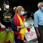 Coronavirus: Protests and political tension grip lockdown Spain