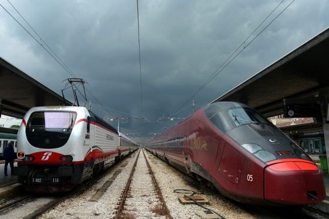Italy launches new north-south high speed train route