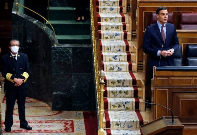 Spain's parliament approves fourth extension to state of emergency