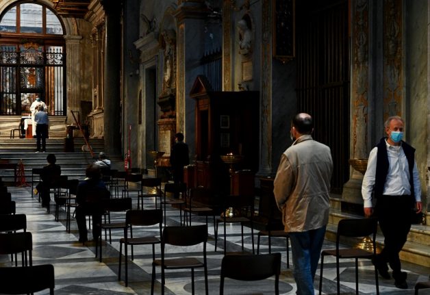 Italy’s churches to reopen for mass from May 18th