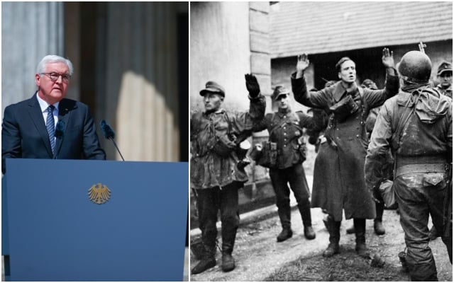 Germans are 'grateful' for Nazi defeat 75 years ago: President Steinmeier