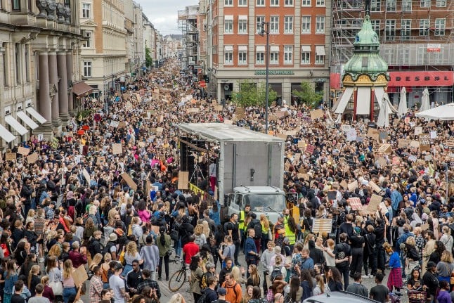 Person infected at Denmark Black Lives Matter demo: health minister