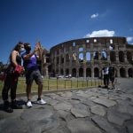 IN PHOTOS: Rome’s Colosseum reopens to visitors after three-month shutdown
