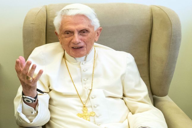 Former Pope Benedict makes first trip to native Germany in a decade
