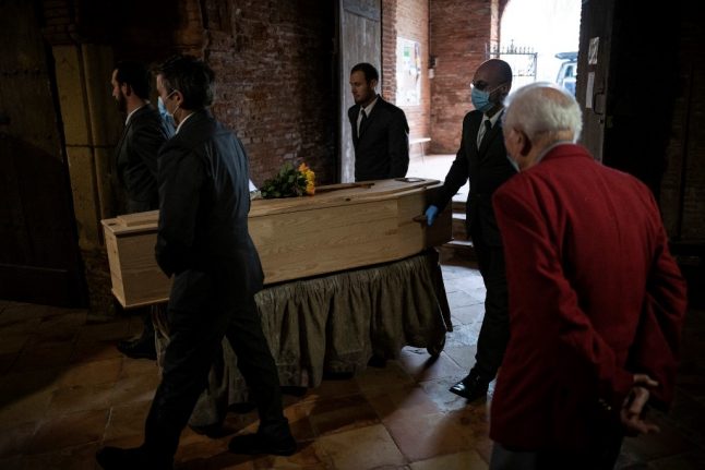 France lifts its limit of 20 mourners at funerals