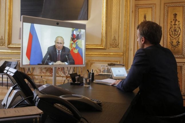 Macron 'confident' of progress in Russia ties after Putin talks