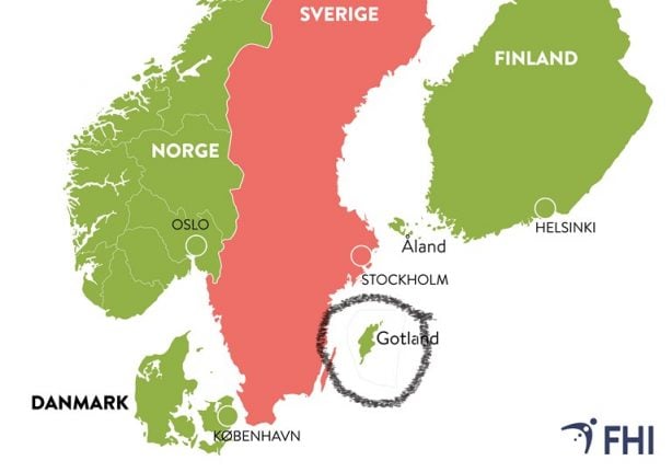 Norway opens up to Swedish tourists… so long as they’re from Gotland