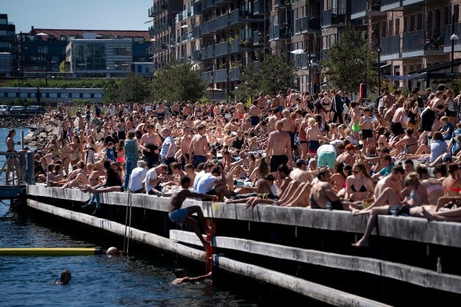 Danish police ban sunbathing at popular Copenhagen quays