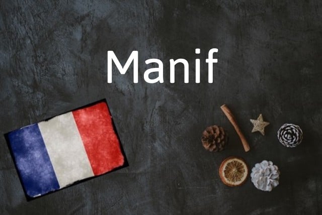 French word of the day: Manif