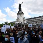 Thousands gather in France calling for action on claims of police racism and brutality