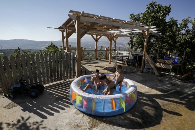 spain inflatable swimming pool