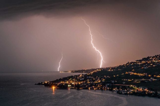 Violent thunderstorms predicted for Zurich and Aargau