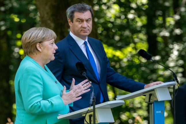 'Crown Prince': Was Merkel's Bavaria visit an endorsement for her successor?