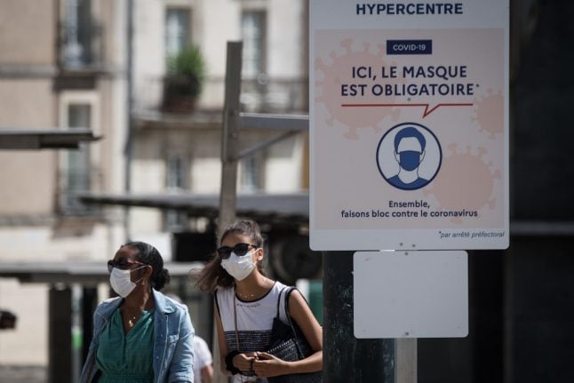 MAP: The French towns and cities where face masks are compulsory outdoors