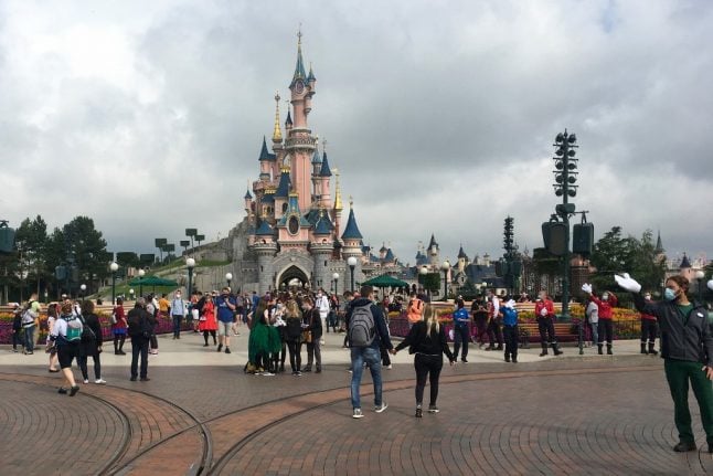 Disneyland Paris reopens after four-month shutdown