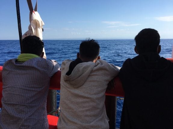 'Thank you Italy': Rescued migrants stranded off Sicily to disembark