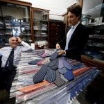 'A little corner of England in Naples': The secrets of a famed Italian tie shop