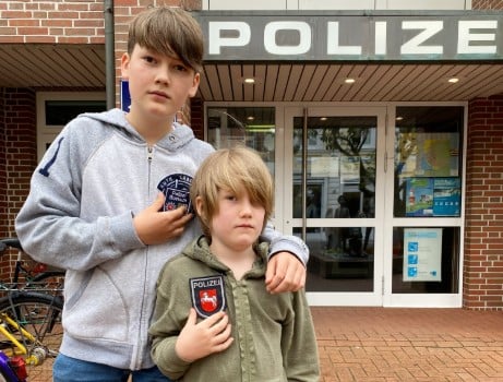 Young boy earns praise for cracking crime on North Sea holiday