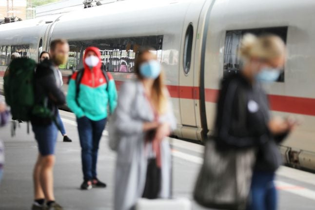 Deutsche Bahn to increase mask inspections at German train stations