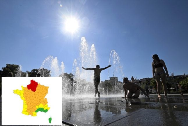 Heatwave continues as 15 French départements now on red weather alert