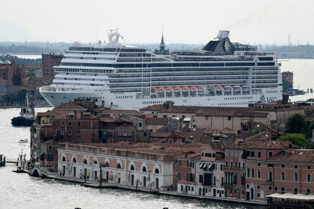 Venice anti-cruise ship activists cheer temporary victory as liners pull out