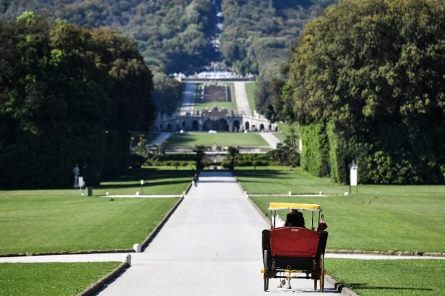 Italy's Royal Palace of Caserta bans carriages after horse’s death