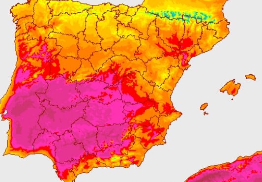 Heat warnings issued across Spain as nation sizzles