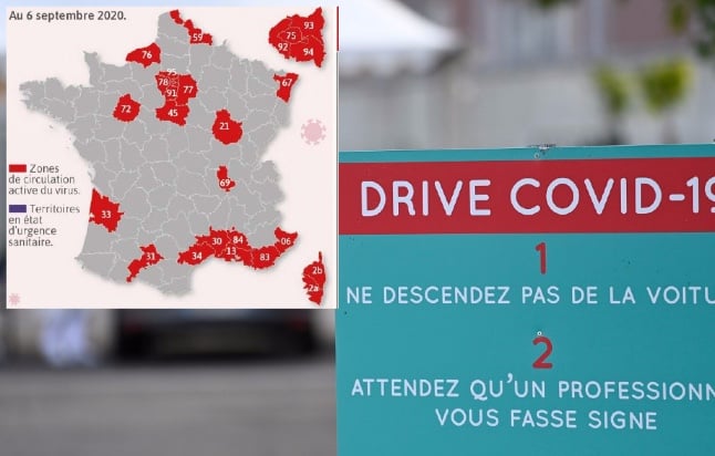 UPDATE: What does it mean if my French département is a red zone for Covid-19?