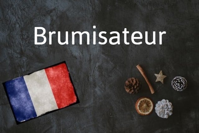French word of the day: Brumisateur