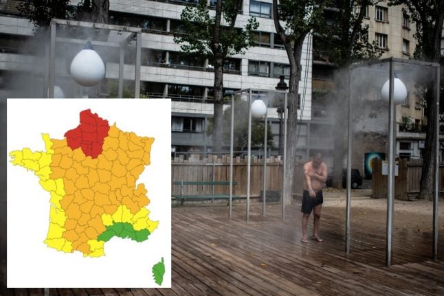 15 départements on 'red' heatwave alert in sizzling France
