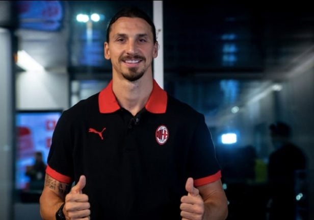 Zlatan returns to Milan with contract extension close