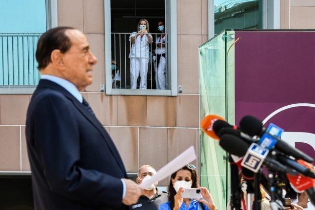 'Once again, I got away with it': Italy's Berlusconi leaves hospital after Covid treatment