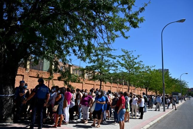 'If we didn't have the virus, we will now': Madrid teachers complain over testing debacle