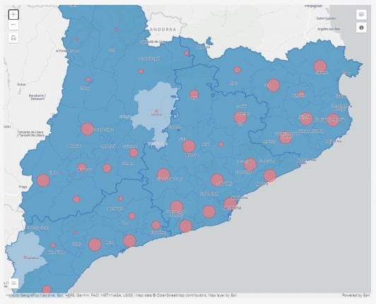 UPDATE: These maps show the latest coronavirus hotspots in Spain